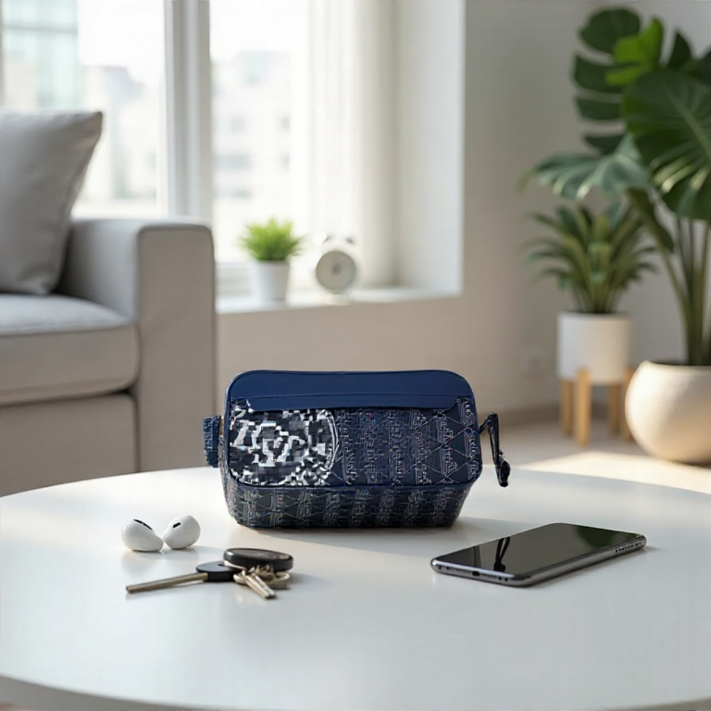 New Commuter Men's Casual Storage Toiletry Bag, Sports Personalized Handbag, Portable Fashionable Waterproof Toiletry Bag