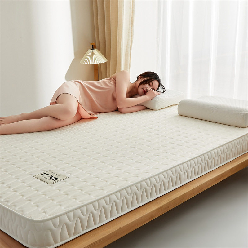 Milk velvet silk latex mattress cushion home student dormitory factory rental single tatami sponge mat wholesale