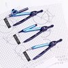 suit metal compasses primary and secondary school students mathematics drawing examination drawing geometry 30cm diameter can be clamped pen other