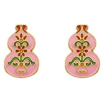 New diy ancient fasa golden colorful gourd beaded bracelet necklace lanyard accessories zinc alloy jewelry accessories