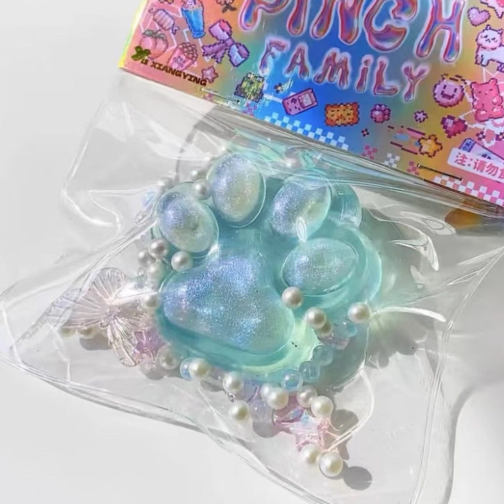 グリーンゴールド透明爪【スーパーソフトタッチ】