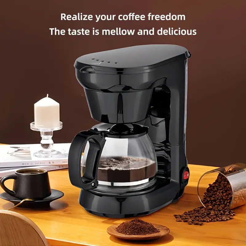 Cross-Border American Standard Coffee Machine Automatic 110V Drip Coffee Machine American Milk Tea Machine Coffee Pot