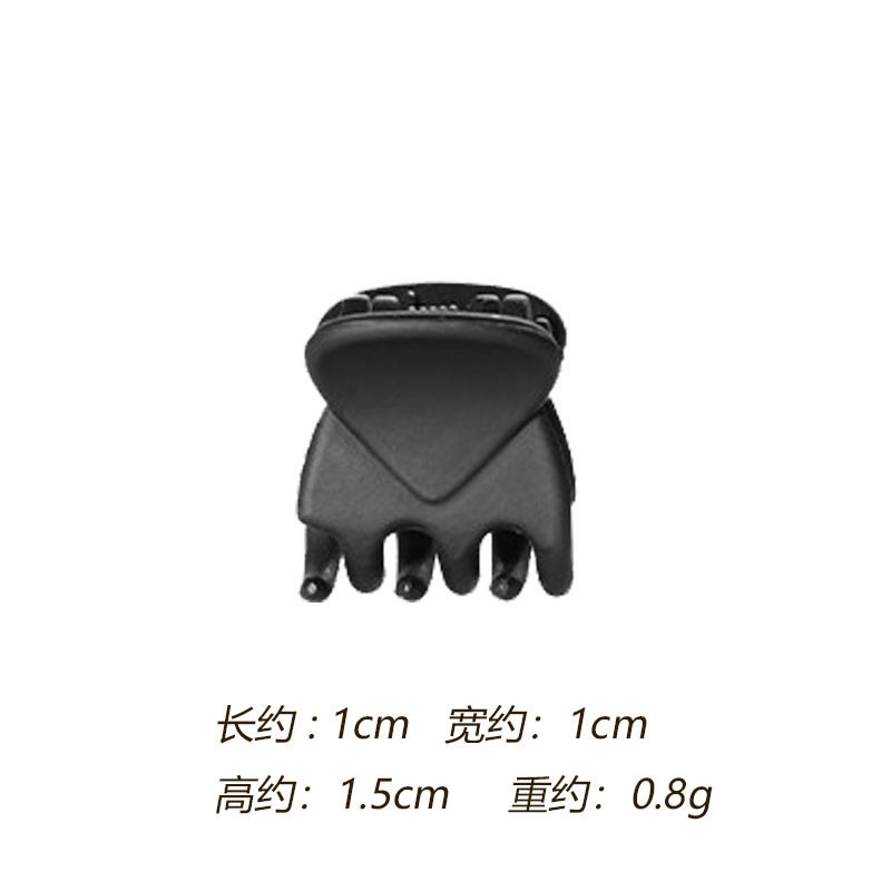 公主头迷你小抓夹网红高颜值侧边小号刘海前额碎发夹子编发卡发饰