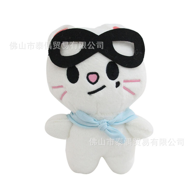 韩国明星组合李龙馥方灿飞行员流浪儿童毛绒玩具可爱挂件娃娃玩偶