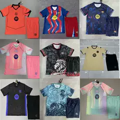 Cross-Border Barcelona Jersey Special Edition Football Uniform Barcelona Football Match Uniform Customized Quick-Drying Football Training Uniform