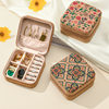 Source Manufacturer Original High-End Cork Jewelry Box Portable Travel Earrings Ring Necklace Storage Box Manufacturer Wholesale