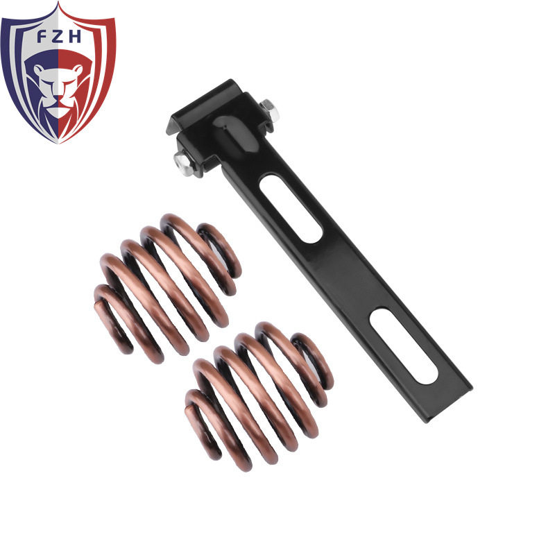 古銅短円バネ + 黒スタンド