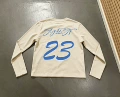 Light beige (blue pattern)