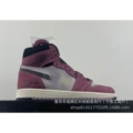 DB2889-500 LIGHT BORDEAUX Wine Red Grey Oxford Cloth