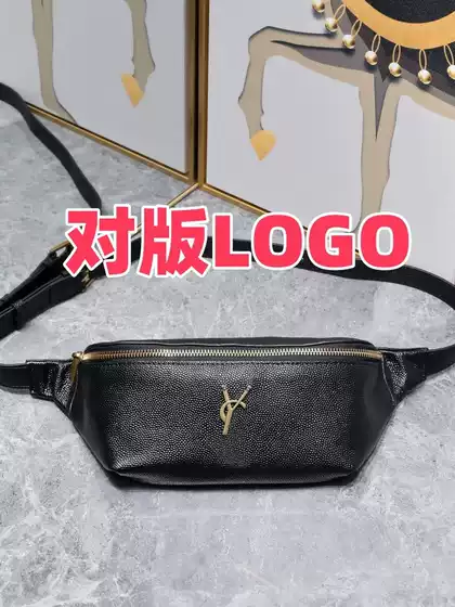 Y family 24 new big logo waist bag poplar forest chest bag high quality leather luxury jewelry big name