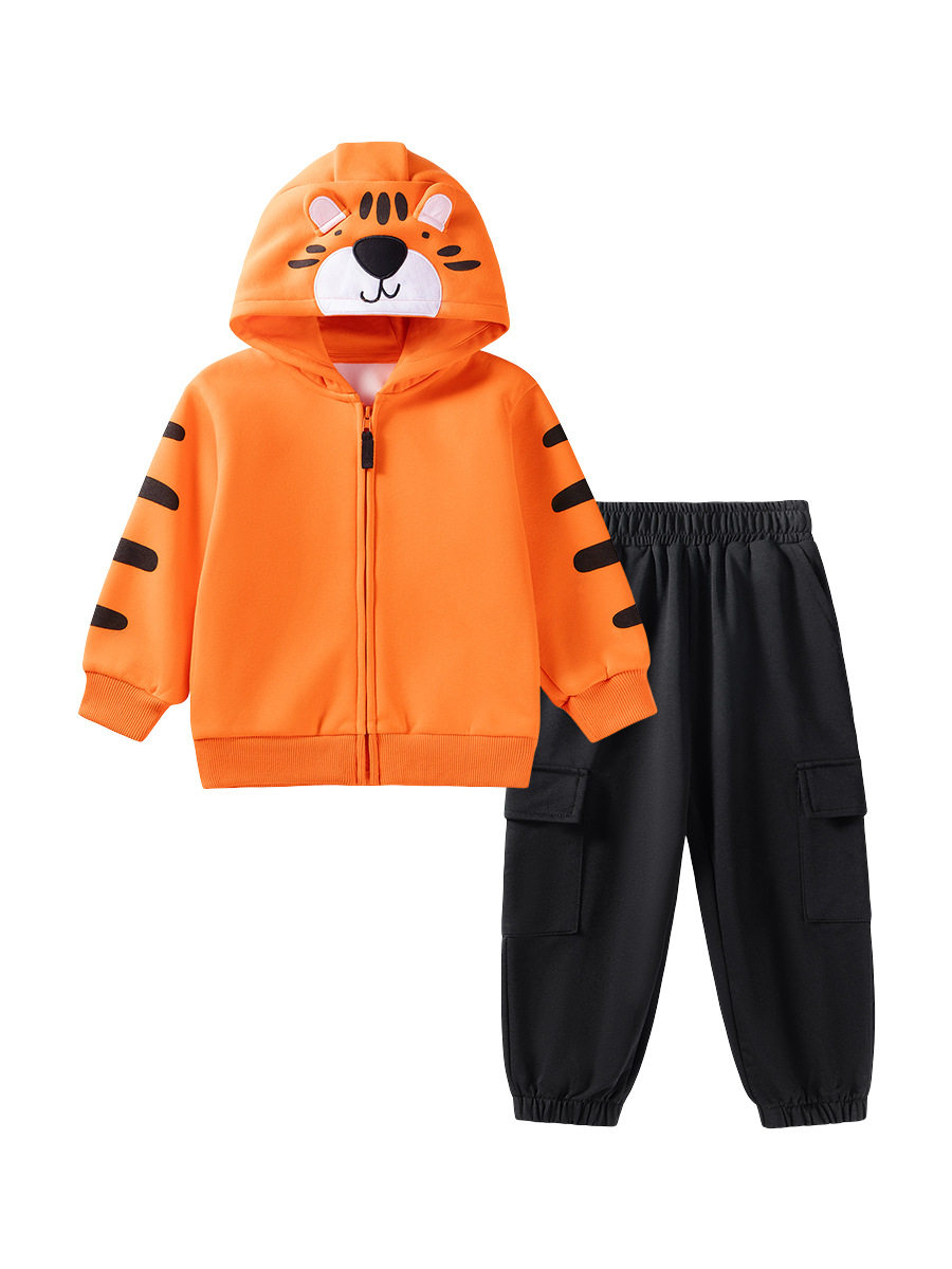Kids' Clothing Wholesale, [Style] Boys' Hoodie, Autumn Fleece-lined Kids' Jacket