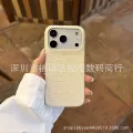 [white] irregular crocodile leather pattern