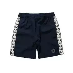 All-Over Printed Webbing Men's and Women's Casual Pure Color Shorts Summer Drawstring Sports Youth Simple Loose Fp Wheat Black Trendy