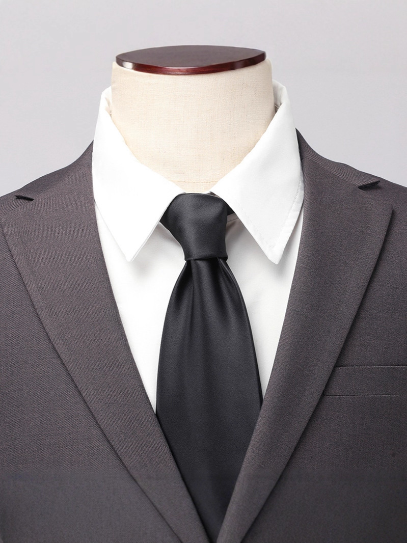 Bộ vest nam pha len dáng ôm, áo vest công sở lịch lãm — Xám cao cấp