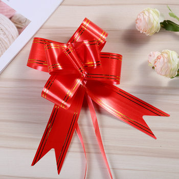 49 flower knot wedding supplies bow ribbon wedding gift box packaging wedding car decoration door handle flower wholesale