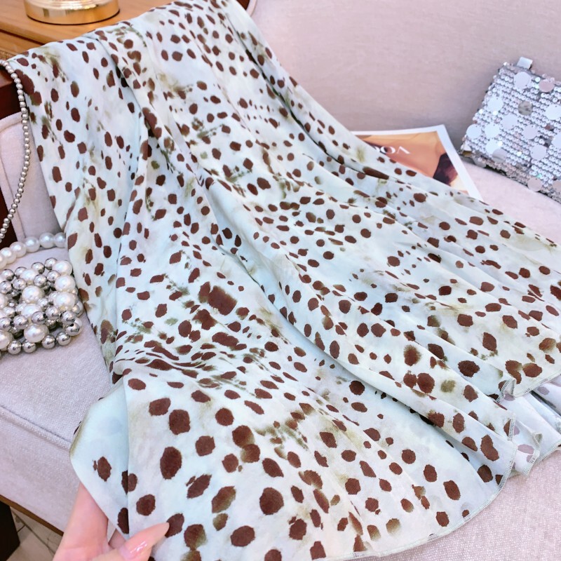 Đầm hai dây dáng ôm thắt eo phong cách tiểu thư thanh lịch — 【Áo hai dây - Họa tiết chấm bi】, 【Áo hai dây - màu xanh lá cà phê】, 【Đầm liền - Họa tiết chấm bi】, 【Đầm liền - Xanh lá cà phê】