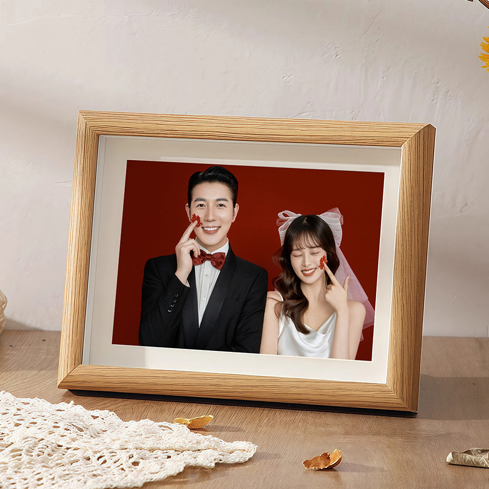 Wooden Photo Frame 6inch Calligraphy Creative Photo Frame A4 Hollow Stereo Cut Out Table 7inch 8inch Picture Frame Ornaments Wholesale
