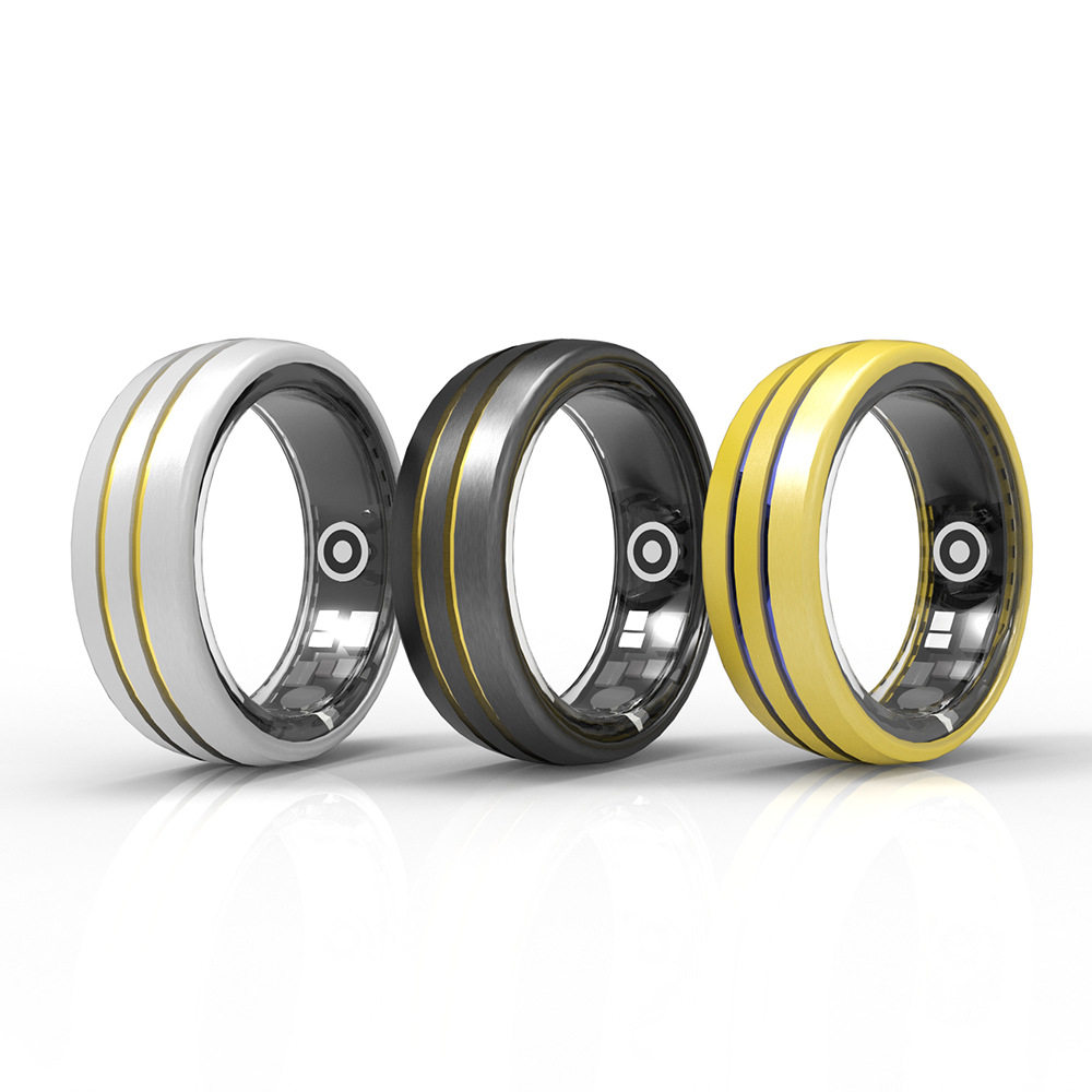 Cross-border smart ring heart rate blood oxygen health sleep monitoring sports multifunctional waterproof ring health ring