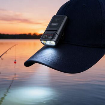 New Cross-Border Night Fishing Headlamp, Ultra-Long Battery Life, Fishing Sensor Cap Clip Light, Strong Light, Ultra-Bright Head-Mounted Flashlight