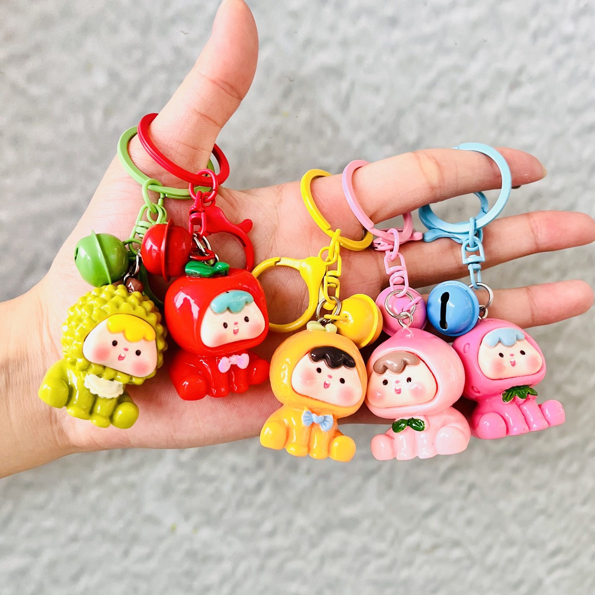 Cute Cartoon Keychain Pendant, Creative Bag Charm, Keychain Small Pendant, Backpack Bestie Gift Collection