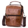 Cross-border Men's Genuine Leather Shoulder Bag Casual Fashion Crossbody Bag Business Travel Top Layer Cowhide High-end Men's Handbag