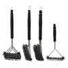 Wholesale Bbq Wire Brush Grill Cleaning Brush Steel Brush Four-Head Multifunctional Barbecue Brush Tool