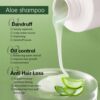 Cross-Border Herbal Aloe Vera Shampoo and Conditioner, Gentle Nourishing Fragrance, Refreshing Shampoo, Full English Foreign Trade Wholesale