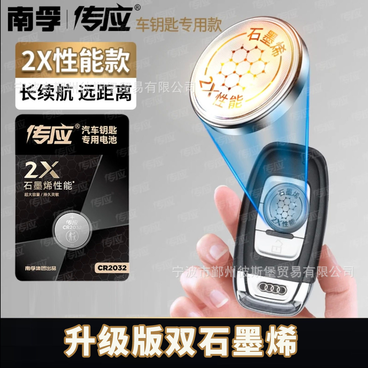 お得【バージョンアップ版】ダブルグラフェン CR2032 【20粒】