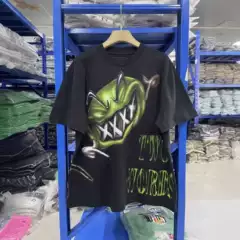 2026 Spring/Summer New T.S Cartoon Collaboration Limited Edition Graphic Crewneck Pullover Short Sleeve Wholesale Dropshipping