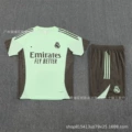 2526 Short Sleeve Real Madrid Light Green