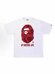 2025 Cross-Border Supply Export Wholesale Trendy Brand Bape Ape Head Short-Sleeved Shark Tops T-Shirts for Men and Women