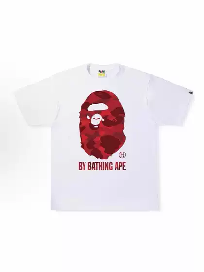 2025 Cross-Border Supply Export Wholesale Trendy Brand Bape Ape Head Short-Sleeved Shark Tops T-Shirts for Men and Women