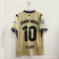 25-26 barcelona away fan version champions league (no. 10)