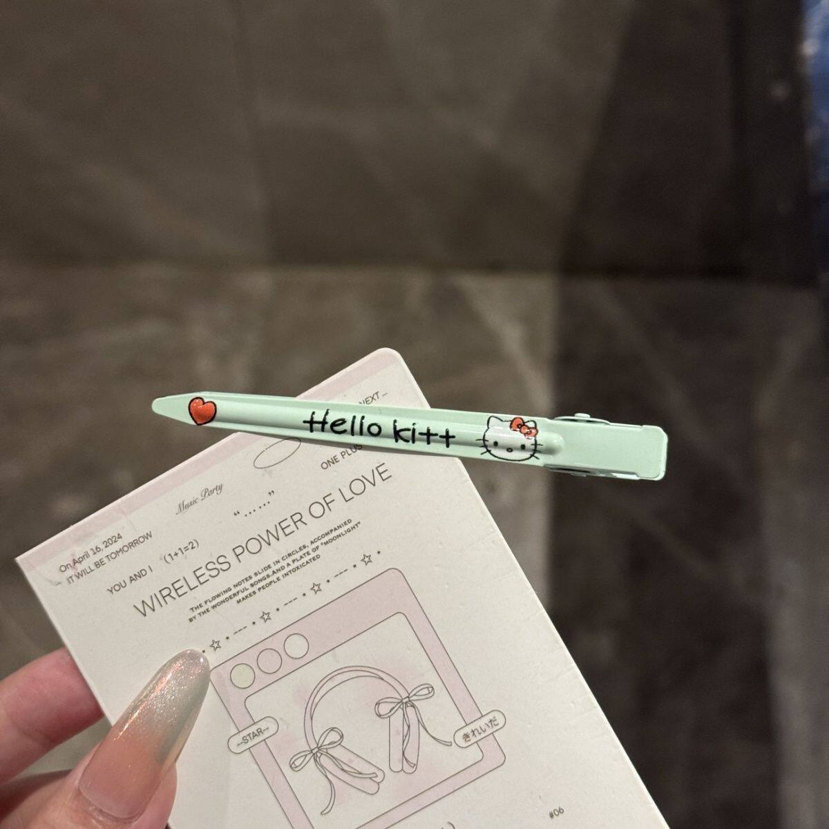 超仙卡通KT猫鸭嘴夹蓬松洗脸化妆一字夹高颜值少女碎发刘海夹发卡