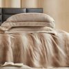 Winter Thickeneded and Warm Classy 380g Imitation Fox Velvet Milk Velvet Four-Piece Set Accessible Luxury Plush Bedding Quilt Cover