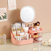 New Multi-functional Cosmetic Storage Box Desktop Dressing Table Cosmetic Mirror Skin Care Products Storage Rack Lipstick Storage Box