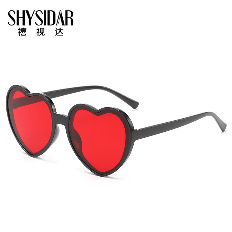Classic popular love sunglasses women's fashion peach heart sunglasses sunglasses TikTok same style