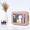 Cross-Border Hot-Selling Ready-Made Transparent Cosmetic Bag Cross-Border Portable Cosmetic Storage Box Waterproof Travel Toiletry Bag