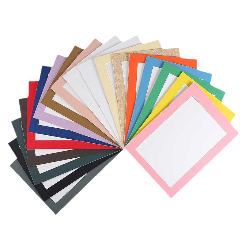 Card Wall Photo Frame A4A3 A2 16K 8K 4K 2K Paper-cut Gouache Sketch Cicography Mounted Picture Frame