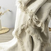 Simple and Luxurious Double-Layer Heavy Breathable Air-Conditioned Blanket, High-End Linen Bubble Blanket, Linen Blanket