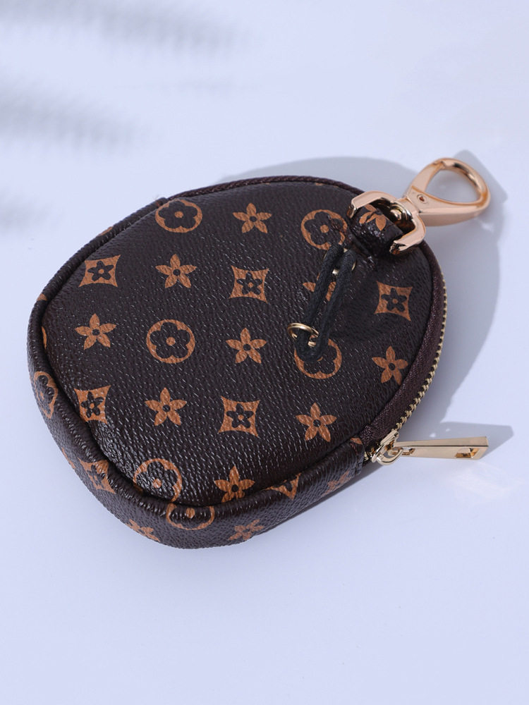 Key Bag Women's 2024 New Mini Compact Multifunctional Car Carry-on Card Bag Two-in-One Coin Purse Storage Bag