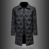 2025 Winter New Men's White Duck down Jacket Long Fashion Youth Casual down Warm Jacket Men