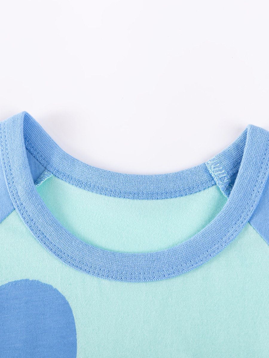 Summer Boys' Short-sleeve Set, [Style] Kids' 2-piece Outfit, Casual Baby Children's Clothing