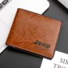 Cross-border Explosions JEEP BULUO Men's Wallet Multi-card Short Wallet Casual Fashion Card Bag Driver's License