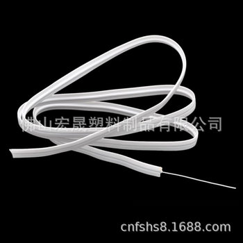 White Flat Iron Wire for Tying, Plastic-Coated Wire, Plastic-Coated Strips, Plastic-Coated Toys and Crafts, Tie Strips, Nose Bridge Shaping Strips