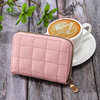 Fashion card bag new ladies embroidery zipper multi-card short small wallet multi-functional hand bag wholesale
