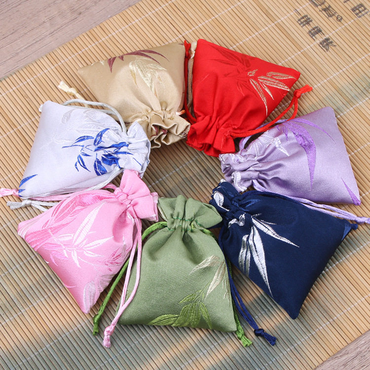 Super source jewelry bag brocade bag zipper bag cloth bag brocade box sachet empty bag brocade bag jewelry packaging bag