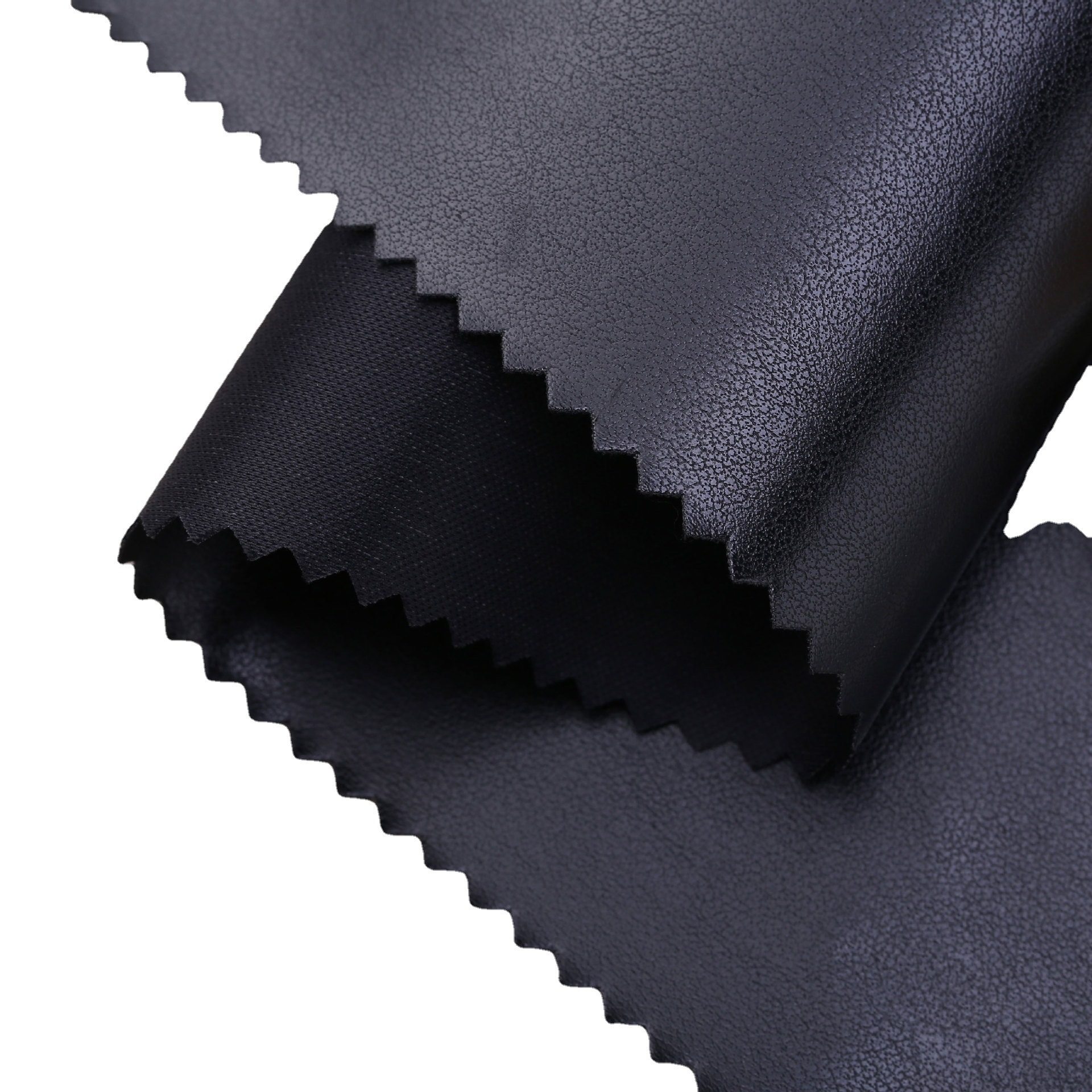Wholesale Brazilian Leather Stretch Knitted Sheep PU Leather Clothing Fabric Leather Pants Children's Wear Packaging Decorative PU Fabric