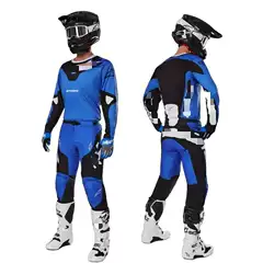 A-Star Popular Off-Road Motorcycle Cycling Suit, Breathable Sun Protection Mountain Venue Downhill Suit, Quick-Drying and Wear-Resistant Suit
