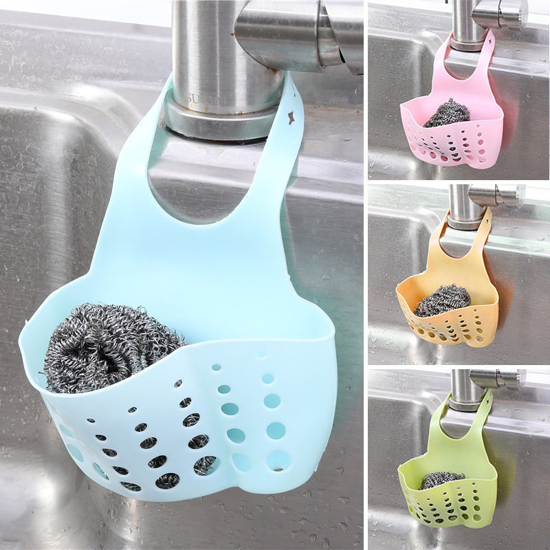 Kitchen Sink Storage Hanging Basket Sink Hanging Bag Basket Storage Drain Basket Drain Rack Storage Basket Storage Frame